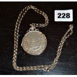 1741 Mexico mint silver 8 Reals coin (a piece of eight) recovered from the Hollandia Dutch East