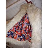 Vintage Clothing:- 1970's Morlands sheepskin coat with psychedelic lining