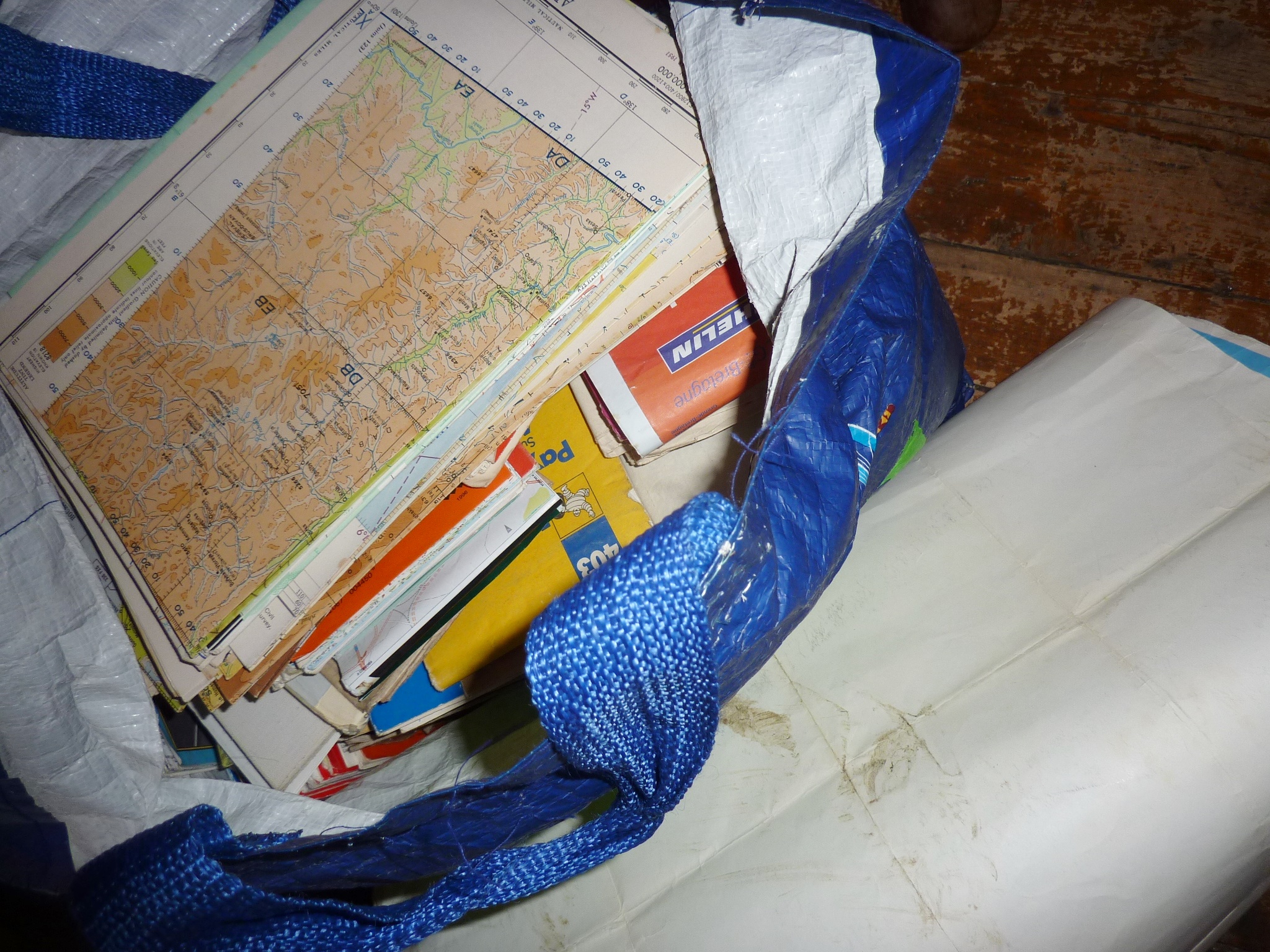 Large quantity of Ordnance Survey 1" maps in five file boxes, some 1.25 scale local maps and - Image 2 of 2