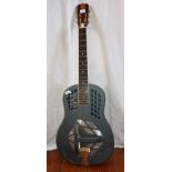Guitar: National Resonator Custom Tricone acoustic guitar, Volcanic Ash, S.N. 13814 1630, U.S.A.,