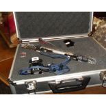Minolta 7000 camera in flight case with accessories