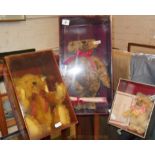 Replica Steiff Teddy Bears: All mint and boxed with LE certificates - "Tobias", "Oliver" & "Jackie