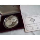 Coinex Silver Medal 1989 struck to Proof standard in .999 silver (hallmarked .