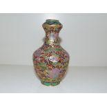 A cloisonné vase, 13.