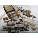 In excess of 600 early-mid period UK topographic postcards to include real photographic and street