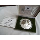 Coinex Silver Medal 1990 struck to Proof standard in .999 silver (hallmarked .