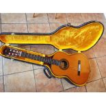 A Yamaha G250S Grand Concert classical guitar, serial no 1102442, spruce top,