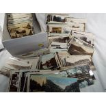 Over 600 largely early period UK topographical postcards to include transport,