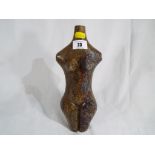 A good quality marble female torso 30 cm (h)