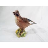 Beswick Pottery - a jay finished in gloss, 12.7 cm (h).