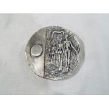 Ronald Searle - a struck bronze cast by Fattorini 'Kwai 1942-1943' 50th anniversary medal issued in