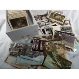 Over 600 largely early-mid period UK topographic and subject postcards to include photo types,