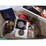 Numismatology - a small collection of predominantly UK pre-decimal coins to include some Royal