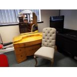 Dressing table and chair