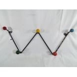 A retro coat rack