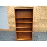 A large bookcase approx 180cm x 90cm x 27cm