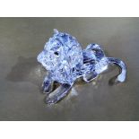 Swarovski Crystal - Inspiration Africa, The Lion, 1995, designed by Adi Stocker,