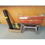 A Black and Decker workbench and a Performance Blower Vac 1800watts,