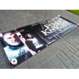 A large promotional poster for the film First Knight starring Richard Gere and Sean Connery,