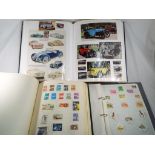 A good quality Stanley Gibbons Devon large capacity stamp album containing a wide variety of UK and