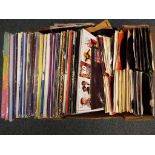 A quantity of approx. 50 33.3 vinyl LP's including The Police, Pink Floyd, Wham and other.