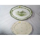 A large meat plate by Royal Doulton and