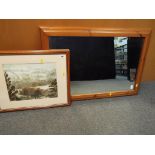 A watercolour depicting a landscape scene signed by the artist, in pencil, lower right RGA,