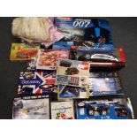 A large collection of boxed toys to include Lego Knex, a National Geographical planetarium,