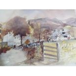After Tony Lees - A limited edition print entitled "Hawkshead" issued in a limited edition of