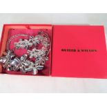 Butler & Wilson - a matching necklace and bracelet in Butler & Wilson box - Est £30 - £60