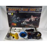 A Scalextric 200 electric model racing game,