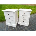 Two modern bedside cabinets 82 cm x 45 cm x 38 cm (2)