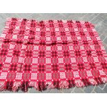 Welsh wool - a good quality vintage Welsh wool blanket,