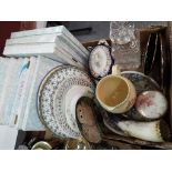 A good mixed lot to include a collection of ten Royal Doulton collector plates, a Spode plate,