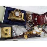 A good mixed lot of predominantly watches to include Rotary, Limit, Time, Zed,