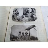 Withdrawn - World War Two (WW2) - a scrap book containing numerous original photographs with