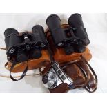 A pair of Denhill deluxe coated optic binoculars No.