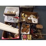A good mixed lot to include a quantity of vintage cameras, glassware and ceramics,