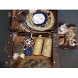 A good mixed lot to include 3 large meat plates, 4 smaller plates, 2 foot warmers, a teapot,