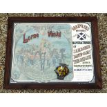 A Pub Mirror, Lorne Whisky, Greenlees Brothers, Distillers, London Glasgow and Argyllshire,