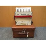 Hohner - a Hohner accordion entitled The Soloist marked with maker's plate Steel Reeds Made in