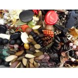 A large mixed lot of costume jewellery
