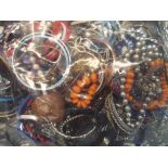 A large quantity of costume jewellery