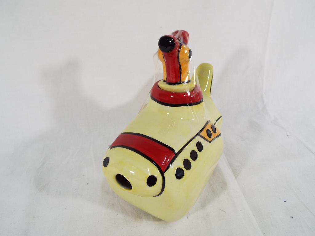 Lorna Bailey - a Lorna Bailey ceramic in the form of The Beatles Yellow Submarine Est £25 - £45 - Image 3 of 3