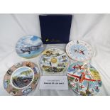 A lot containing 43 collector plates by Coalport,