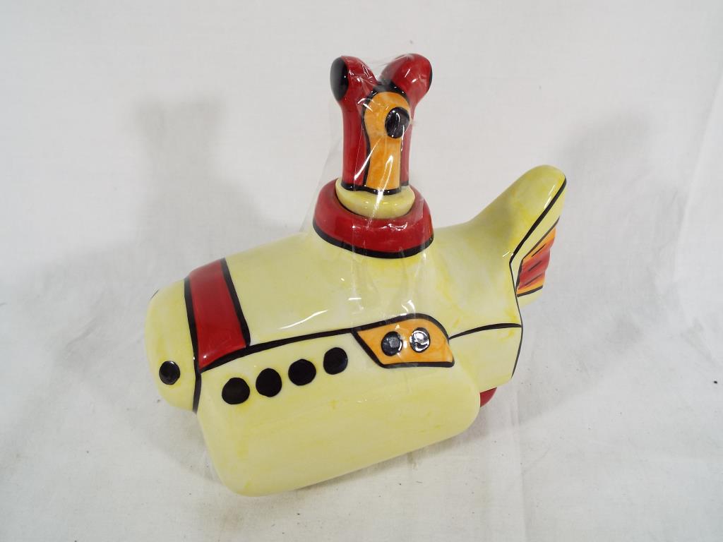 Lorna Bailey - a Lorna Bailey ceramic in the form of The Beatles Yellow Submarine Est £25 - £45 - Image 2 of 3
