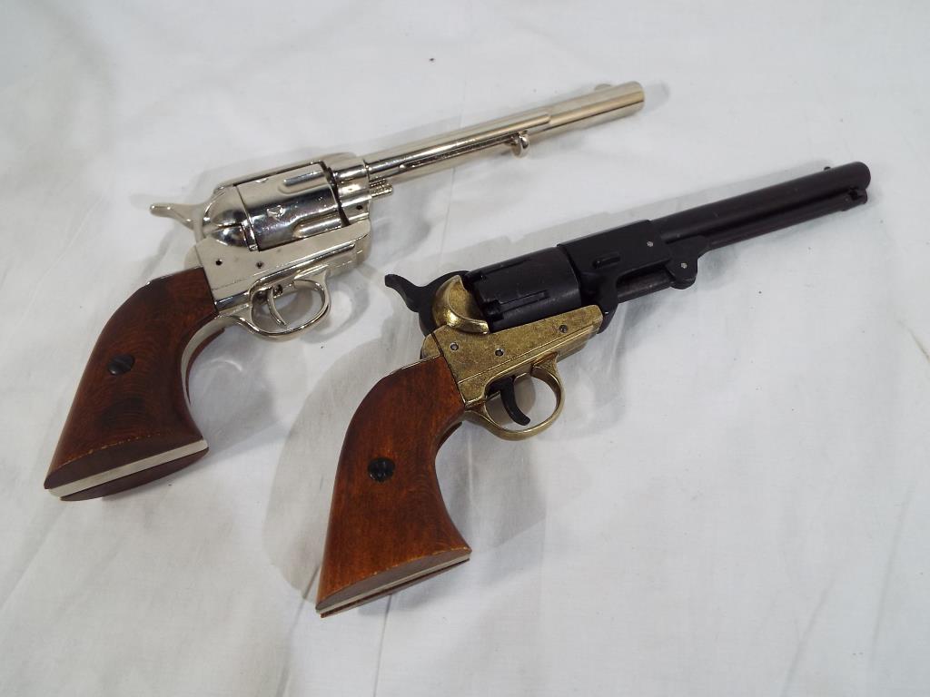 Two replica single action Colt pistols - Image 2 of 2