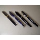 Jinhao Baoer - four unused fountain pens,