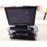 A 36 inch Panasonic flat screen TV model no.