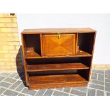 A oak bookcase